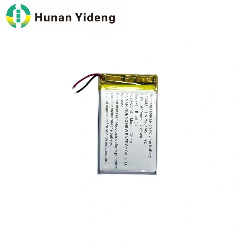 3.7V 450mAh 403048 Batería ultrafina de polímero de litio Mini Lipo Cell