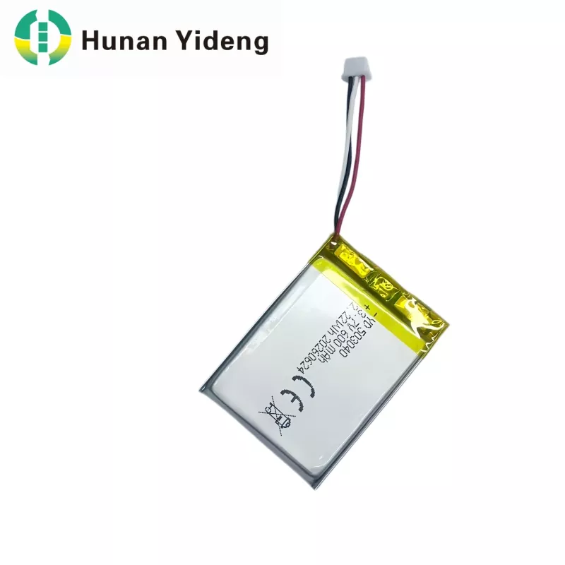 503040 Batería recargable cuadrada de 3,7 V 600 mAh