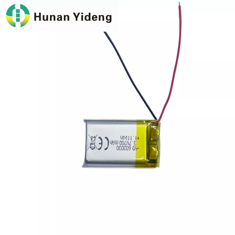 602030 Batería de polímero de litio de 3,7 V y 300 mAh para altavoz inteligente