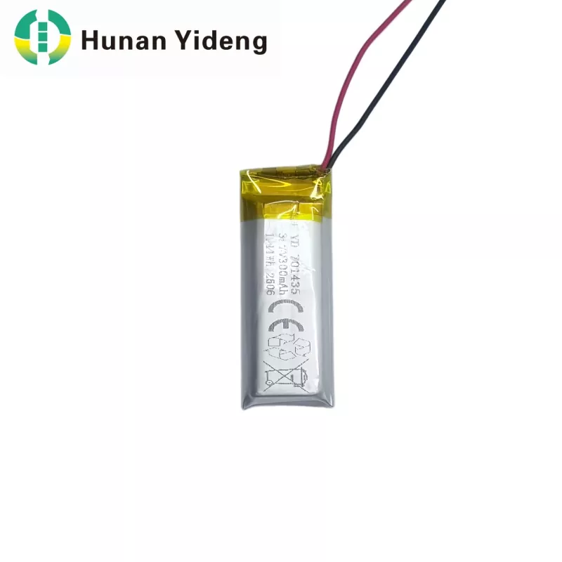 701435 Batería Lipo prismática cuadrada Energy de 1,11 Wh para luces de cinta