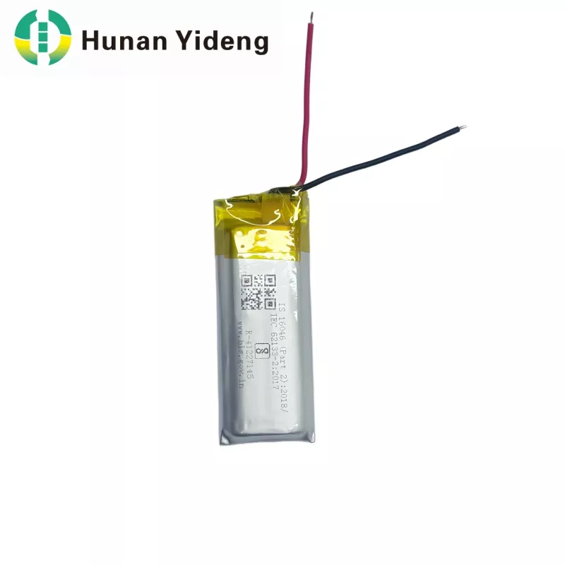 801435 batería li-ion 1.48wh de 3.7v 500mah para la cerradura de puerta elegante